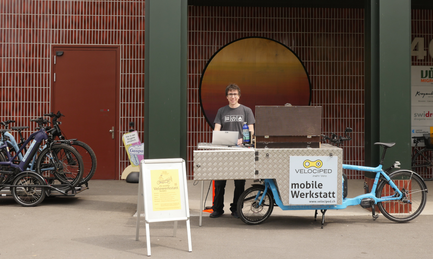 mobile Velo-Werkstatt, Velociped Kriens Luzern